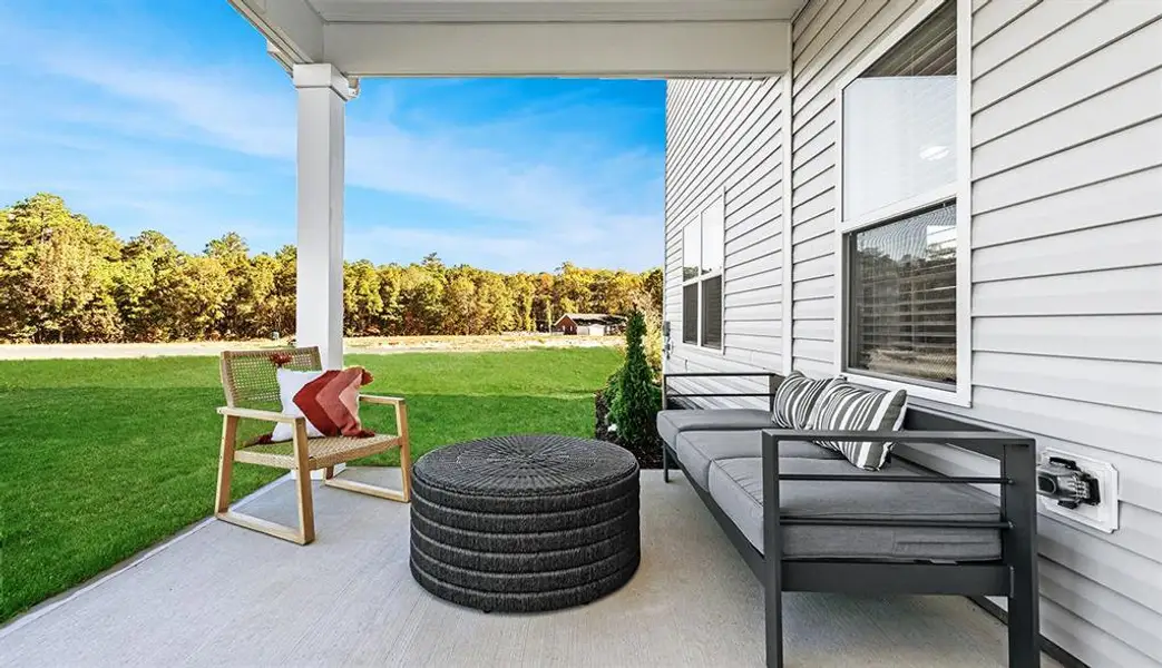 The Benson II - Optional Covered Patio The Benson II - Optional Covered Patio