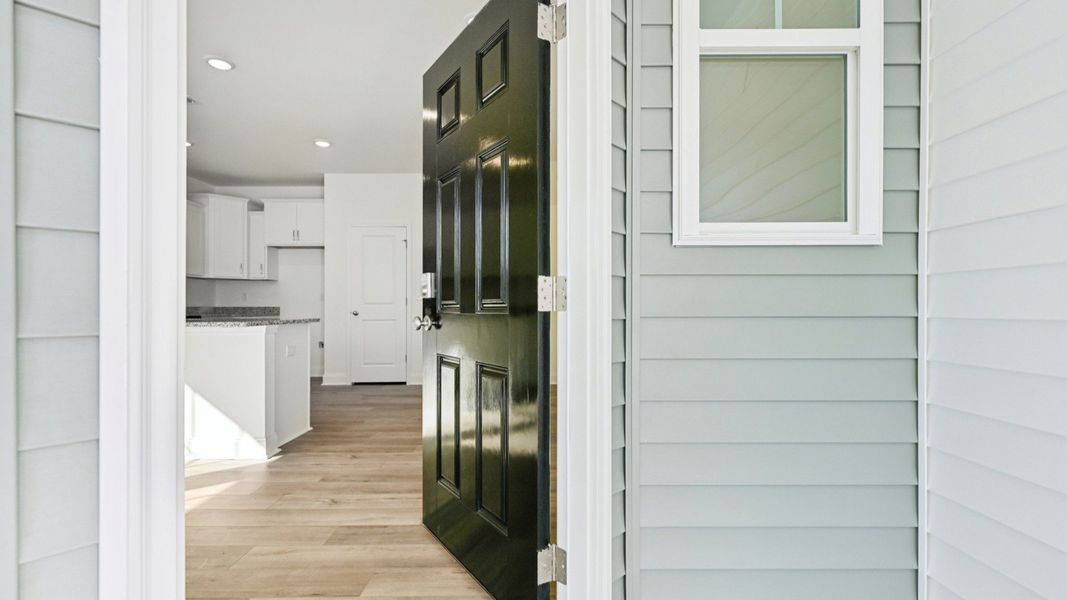 Furnished interior view inside a new home in Battle Bridge, Raleigh (Image 4).