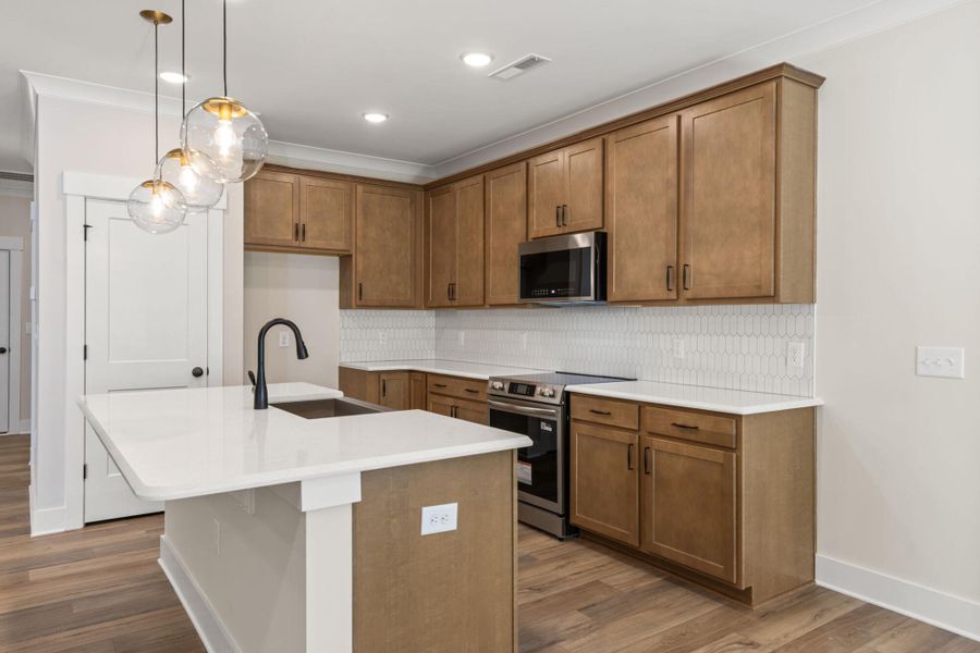 Furnished interior view inside a new home in Harbor Crossing, Greensboro (Image 7).