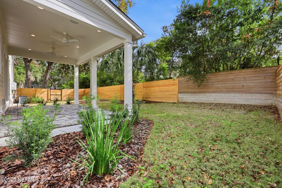 Exterior details and patio area of a home in , Neptune Beach (Image 30). Exterior details and patio area of a home in , Neptune Beach (Image 30).
