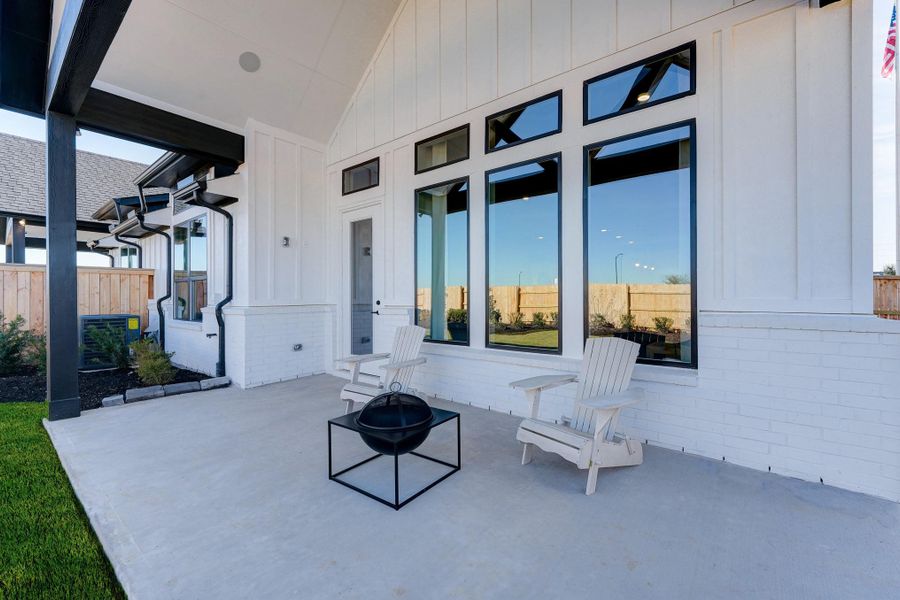 Furnished interior view inside a new home in Bridgeland: Signature Collection, Cypress (Image 24).