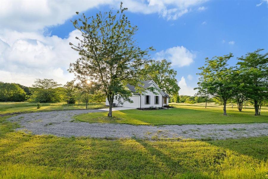 Exterior details and patio area of a home in , Ladonia (Image 3). Exterior details and patio area of a home in , Ladonia (Image 3).