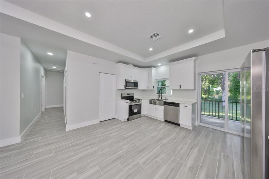 Furnished interior view inside a new home in , Tampa (Image 8). Furnished interior view inside a new home in , Tampa (Image 8).