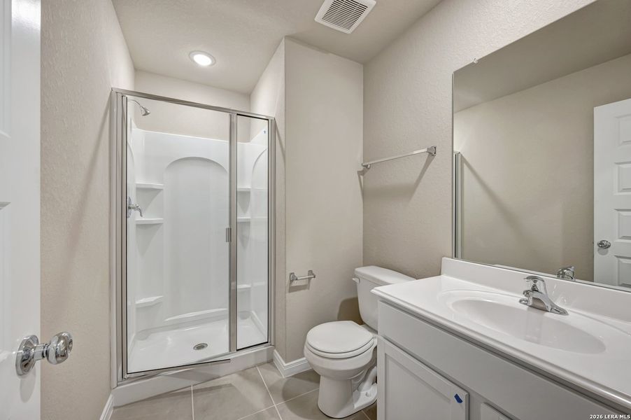 Furnished interior view inside a new home in Paloma Park, Converse (Image 11).