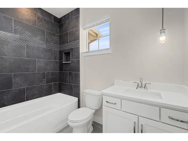 Furnished interior view inside a new home in The Lakes at Centerra - The Shores, Loveland (Image 4).