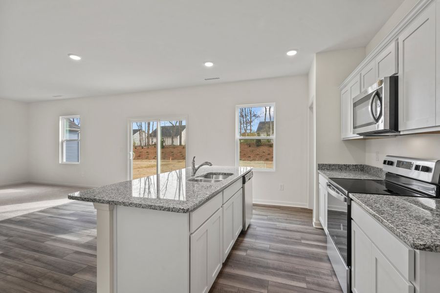 Representative furnished interior of a home built from the Beacon by Starlight Homes in Noble Ridge, Howe (Image 5). Representative furnished interior of a home built from the Beacon by Starlight Homes in Noble Ridge, Howe (Image 5).