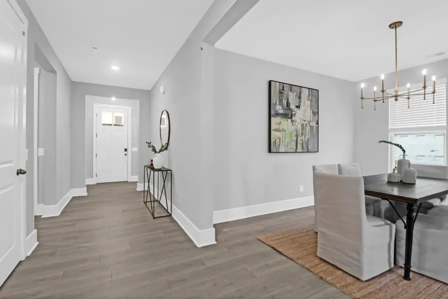 Furnished interior view inside a new home in Homecoming, Ravenel (Image 13).