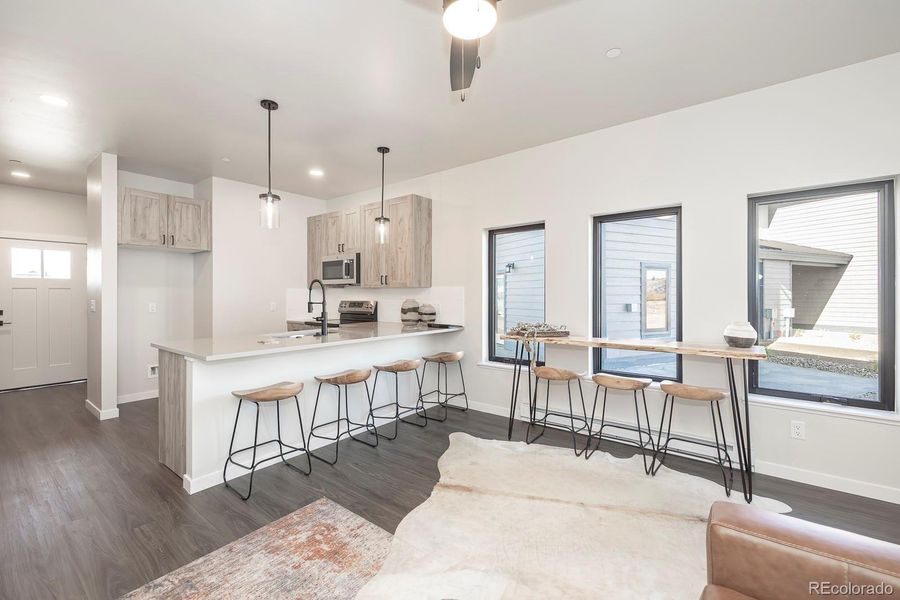 Furnished interior view inside a new home in , Granby (Image 33). Furnished interior view inside a new home in , Granby (Image 33).