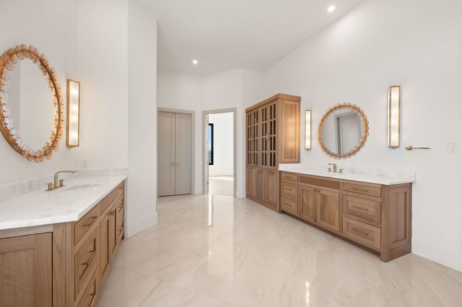 Furnished interior view inside a new home in Fleming Pointe, Fort Worth (Image 14).