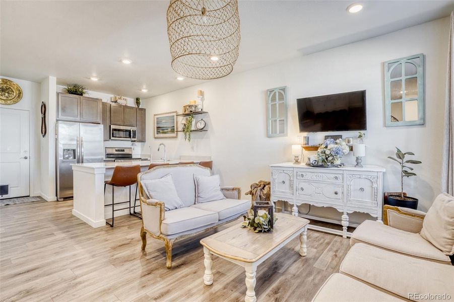 Furnished interior view inside a new home in , Aurora (Image 15).