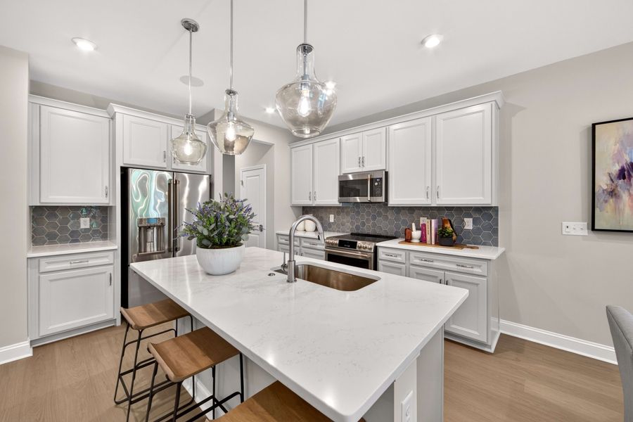 Furnished interior view inside a new home in Southbridge, Fort Mill (Image 9).