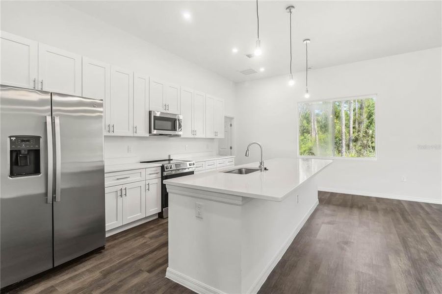 Furnished interior view inside a new home in , North Port (Image 3).