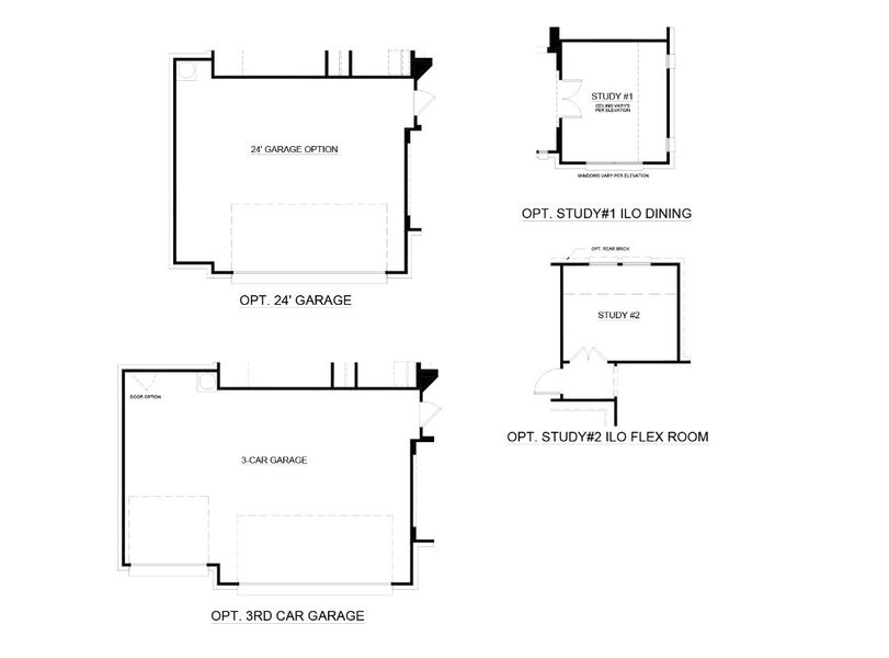 2D floor plan layout for the Concept 2065 by Landsea Homes in El Dorado, Granbury, TX (Image 3). 2D floor plan layout for the Concept 2065 by Landsea Homes in El Dorado, Granbury, TX (Image 3).