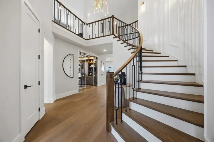 Representative unfurnished interior of a home built from the Rosalie by Landon Homes in Fields - Brookside, Frisco (Image 17).
