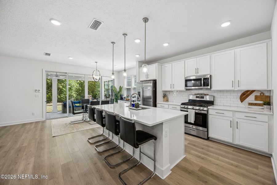 Furnished interior view inside a new home in Tributary, Yulee (Image 15).
