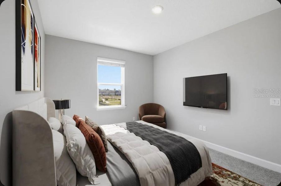 Furnished interior view inside a new home in Harvest at Ovation, Winter Garden (Image 16). Furnished interior view inside a new home in Harvest at Ovation, Winter Garden (Image 16).
