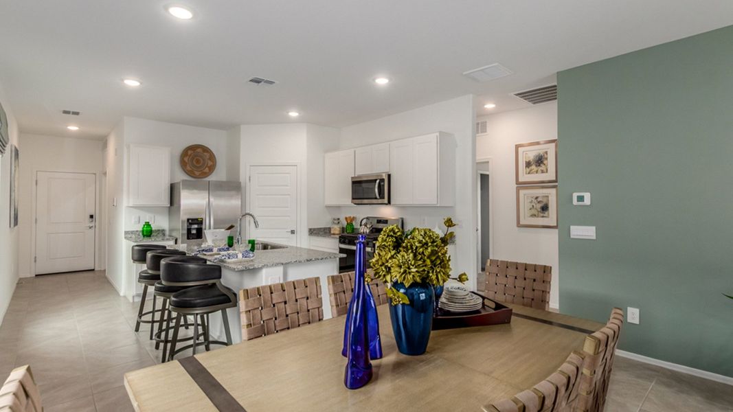 Furnished interior view inside a new home in Blackhawk, Tucson (Image 13). Furnished interior view inside a new home in Blackhawk, Tucson (Image 13).