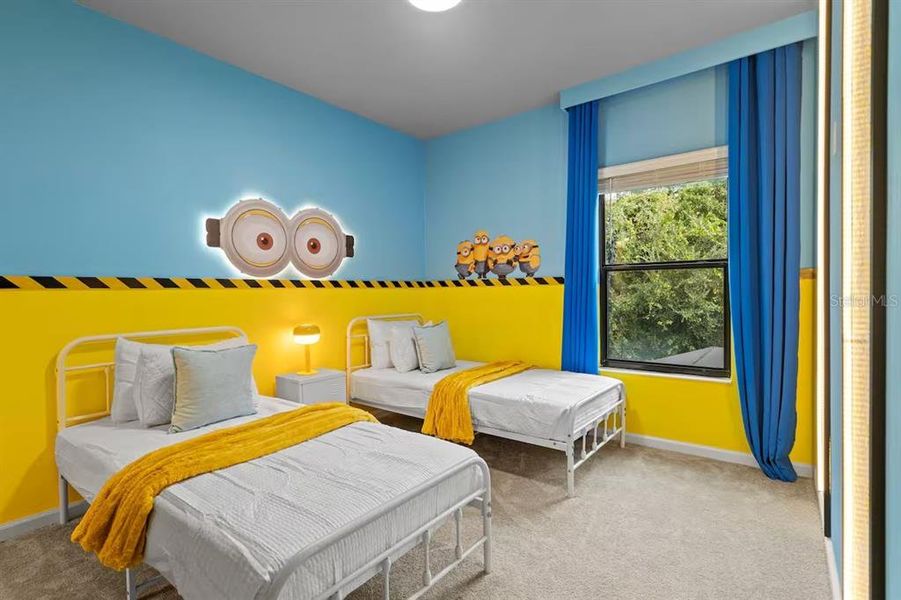 Furnished interior view inside a new home in , Orlando (Image 18).