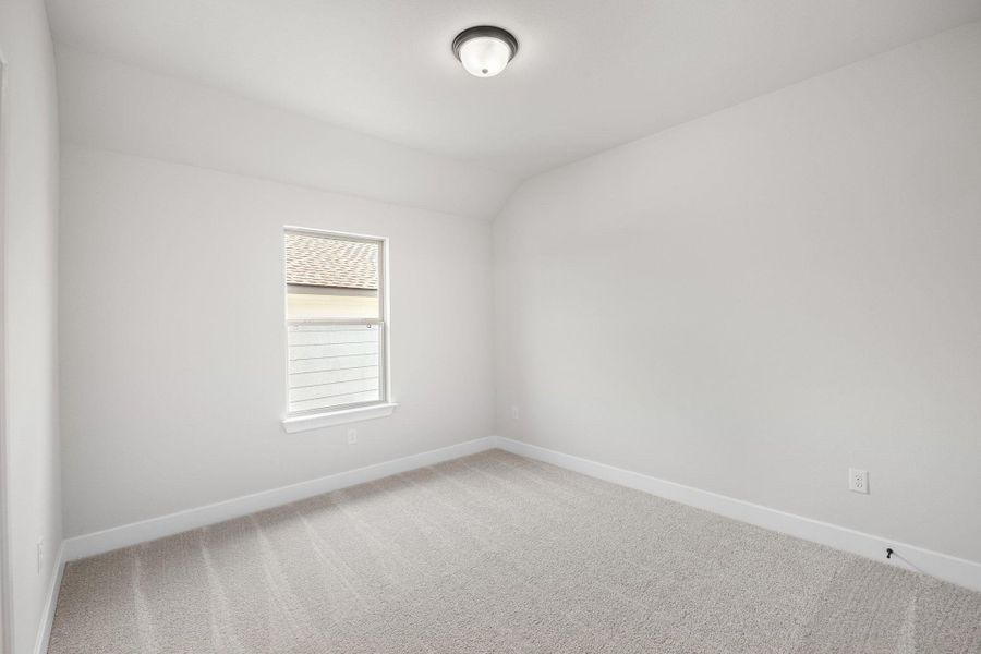 Spacious, unfurnished interior of a new home in Santa Rita Ranch - 60', Liberty Hill (Image 27). Spacious, unfurnished interior of a new home in Santa Rita Ranch - 60', Liberty Hill (Image 27).