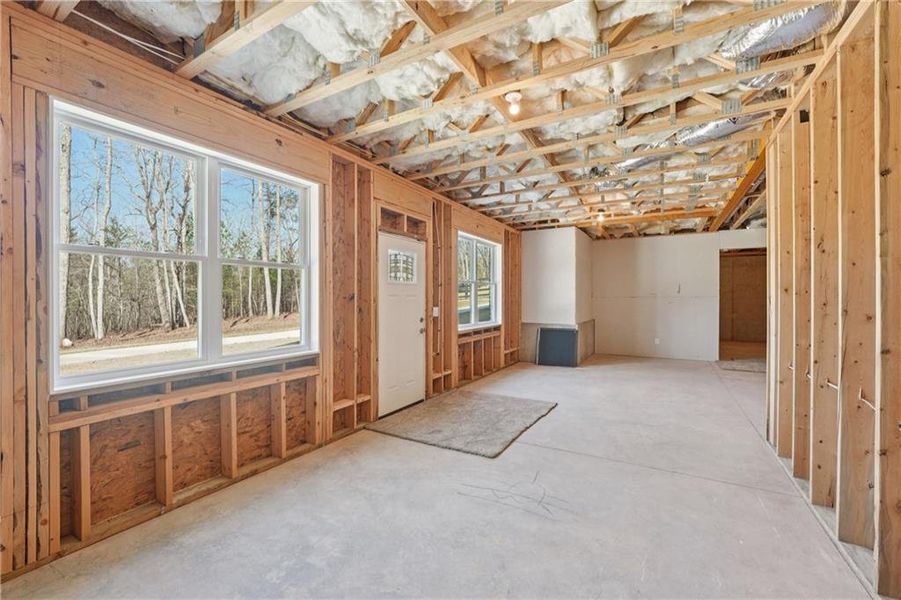 In-progress construction of a new home in , Canton, GA (Image 79). In-progress construction of a new home in , Canton, GA (Image 79).