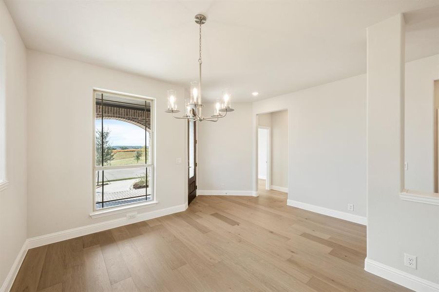 Spacious, unfurnished interior of a new home in Country Lakes Classic 60, Argyle (Image 38).