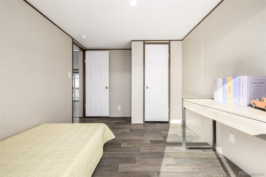 Furnished interior view inside a new home in , Colorado Springs (Image 37).