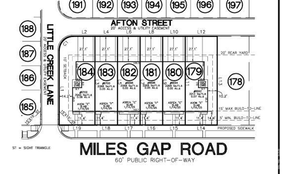Plot Plan Plot Plan