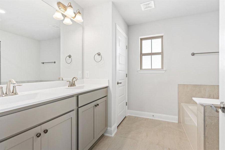 Furnished interior view inside a new home in Grand Oaks Reserve, Cleveland (Image 5).