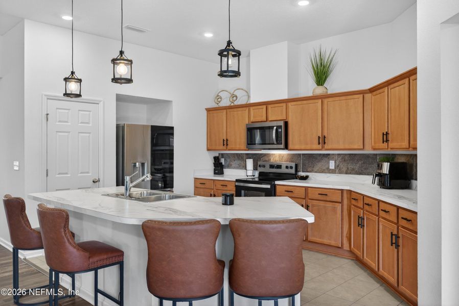 Furnished interior view inside a new home in , Jacksonville (Image 16).