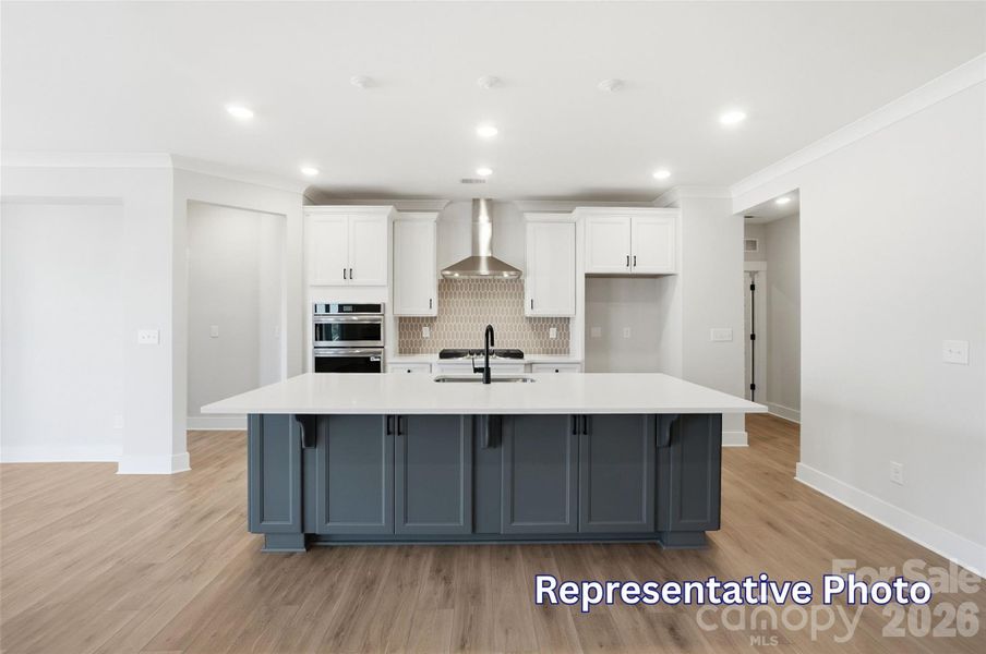 Furnished interior view inside a new home in , Sherrills Ford (Image 13).