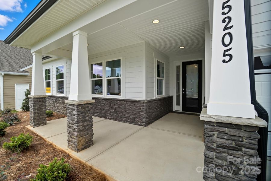 Exterior details and patio area of a home in Heritage - 55+ Community, Indian Trail (Image 23). Exterior details and patio area of a home in Heritage - 55+ Community, Indian Trail (Image 23).