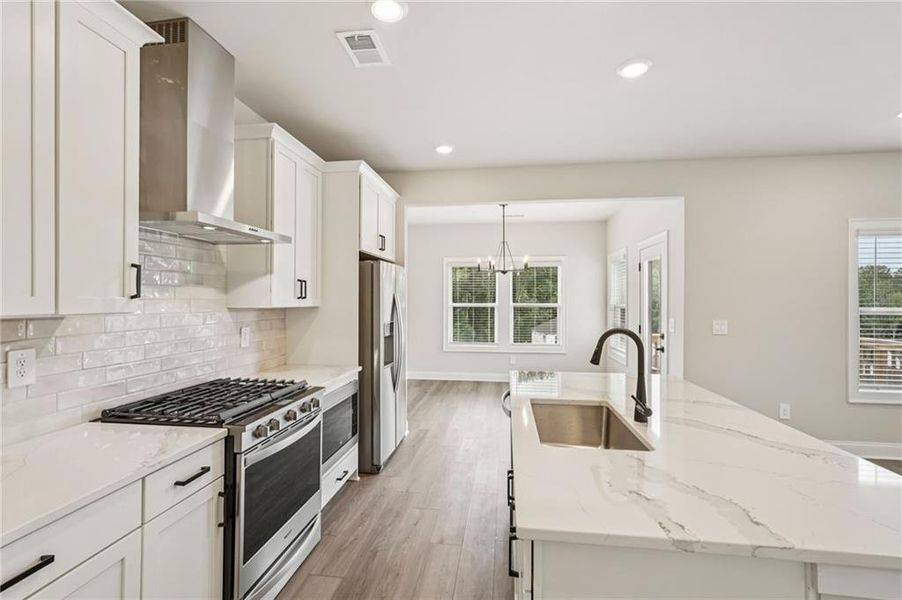 Furnished interior view inside a new home in Hemingway - Reserve Series, Cumming (Image 9).