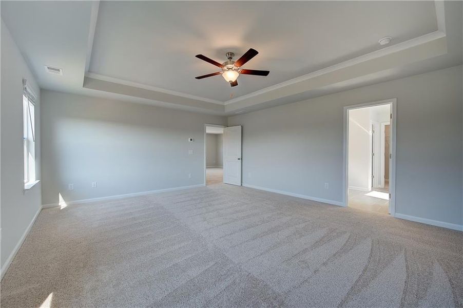 Spacious, unfurnished interior of a new home in Cooper Park, McDonough (Image 30).