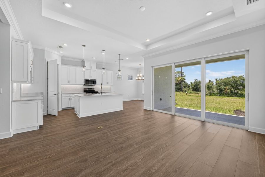Spacious, unfurnished interior of a new home in Skye Ranch Community Group Page, Sarasota (Image 13). Spacious, unfurnished interior of a new home in Skye Ranch Community Group Page, Sarasota (Image 13).