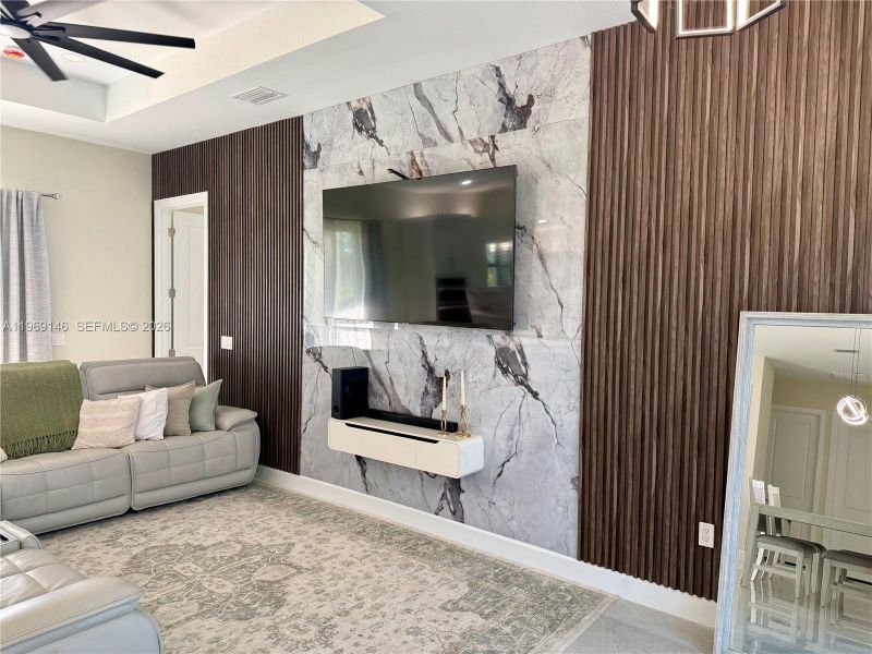 Furnished interior view inside a new home in , Lehigh Acres (Image 4).