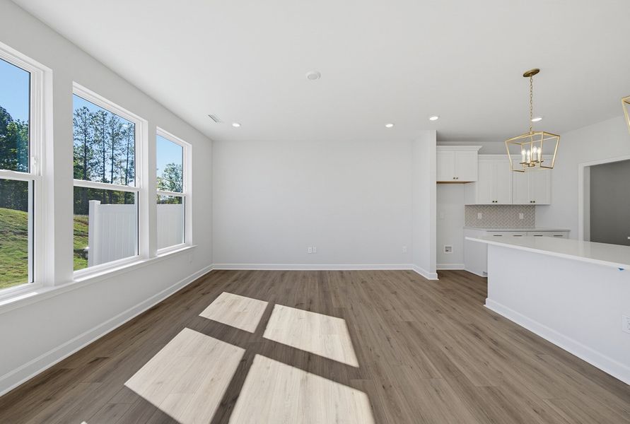 Spacious, unfurnished interior of a new home in Sweetbrier, Durham (Image 16).