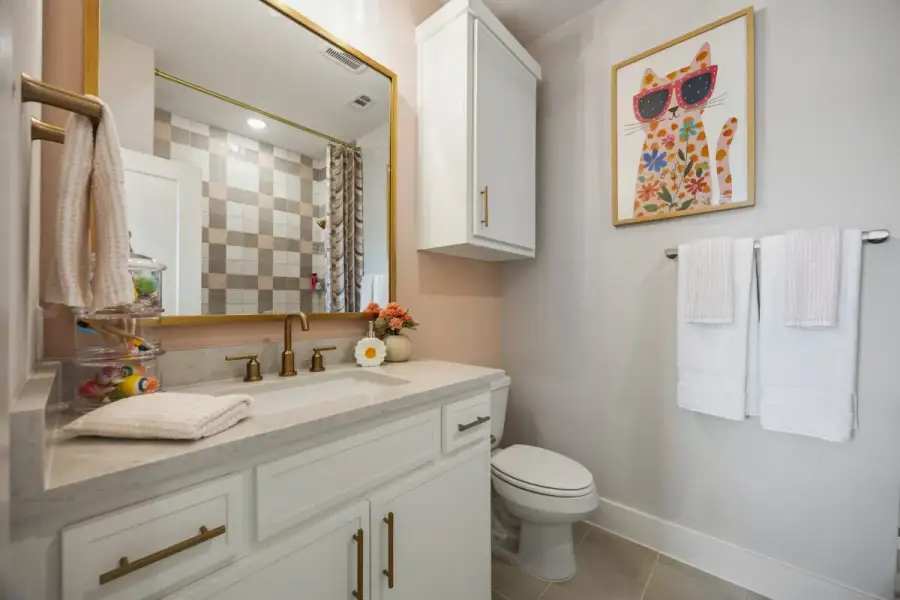Representative furnished interior of a home built from the Rosalie by Landon Homes in Fields - Brookside, Frisco (Image 22).