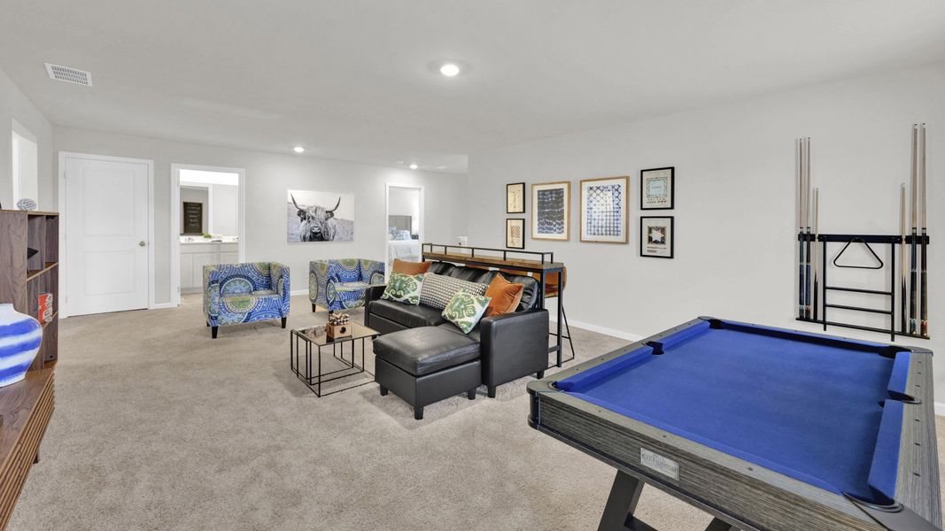 Furnished interior view inside a new home in Sweet Briar, Ooltewah (Image 31).