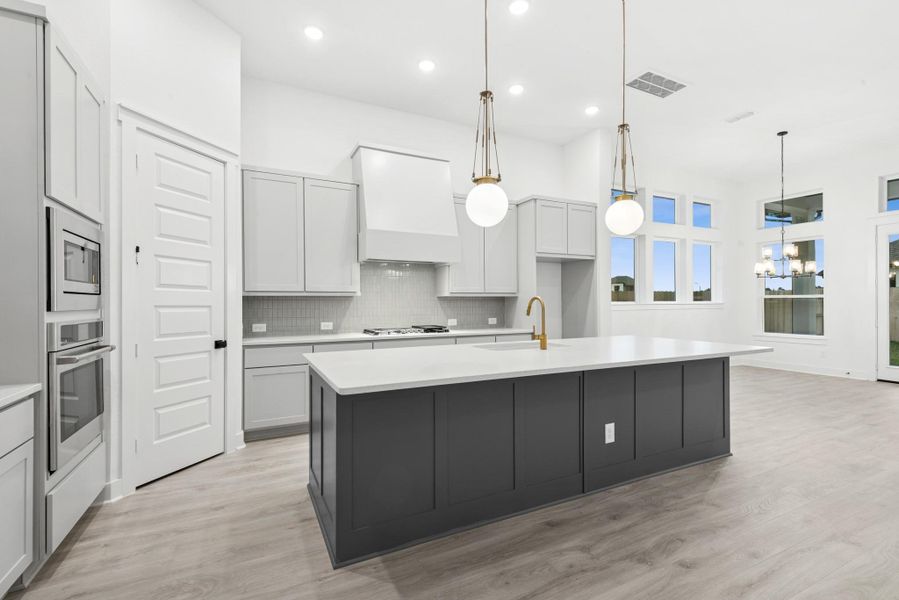 Furnished interior view inside a new home in ARTAVIA 50' Homesites, Conroe (Image 6).