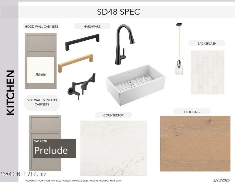 Sample of building materials used in homes in SilverLeaf, St. Augustine (Image 28).