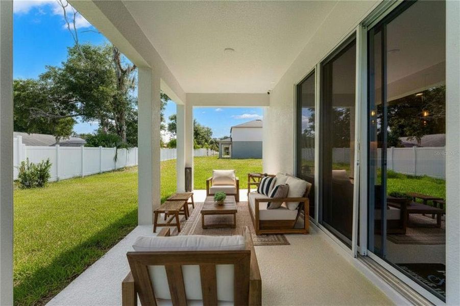 Exterior details and patio area of a home in Wekiva Springs Cove, Apopka (Image 20). Exterior details and patio area of a home in Wekiva Springs Cove, Apopka (Image 20).