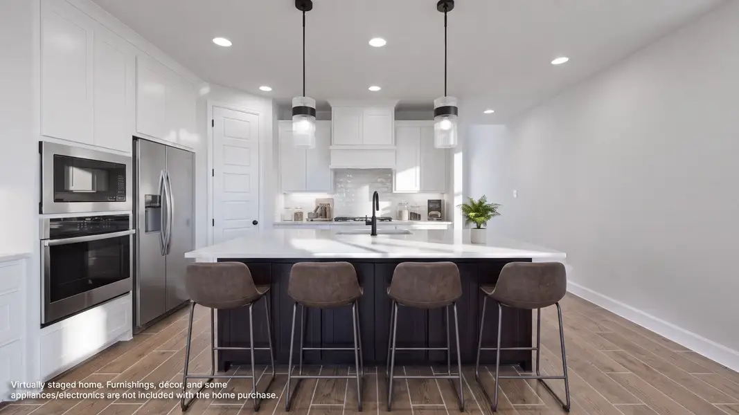 Furnished interior view inside a new home in Ramble, Celina (Image 4).