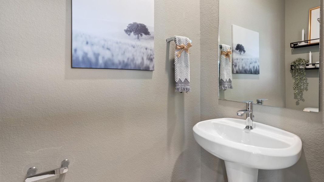 Furnished interior view inside a new home in Avery Centre, Round Rock (Image 15).