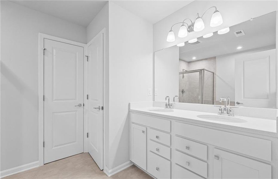 Furnished interior view inside a new home in Anderson Point, McDonough (Image 3).