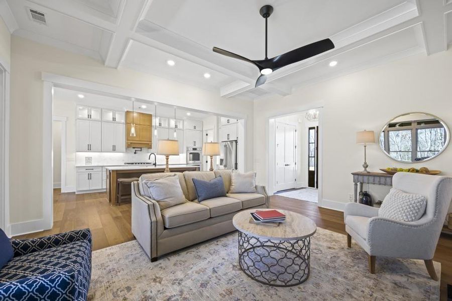 Furnished interior view inside a new home in , Toccoa (Image 11). Furnished interior view inside a new home in , Toccoa (Image 11).