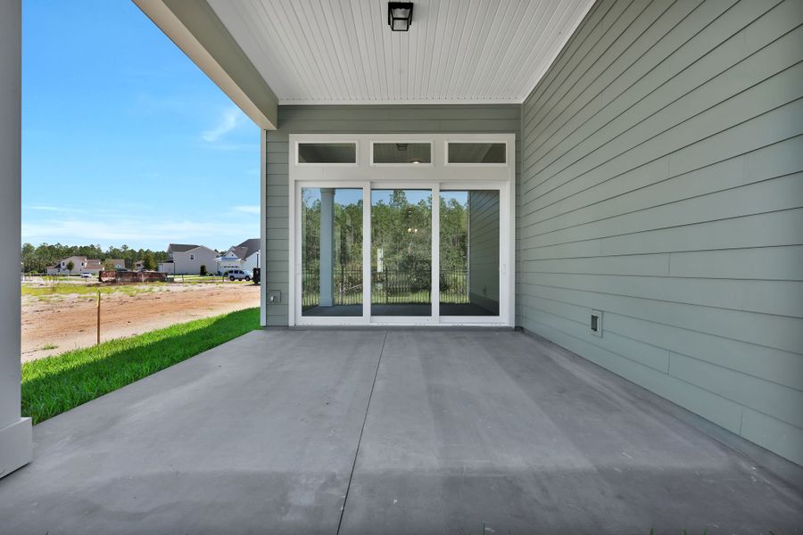Representative exterior details of a home built from the Naples by Riverside Homes in Mariposa at EverRange, Jacksonville (Image 25).