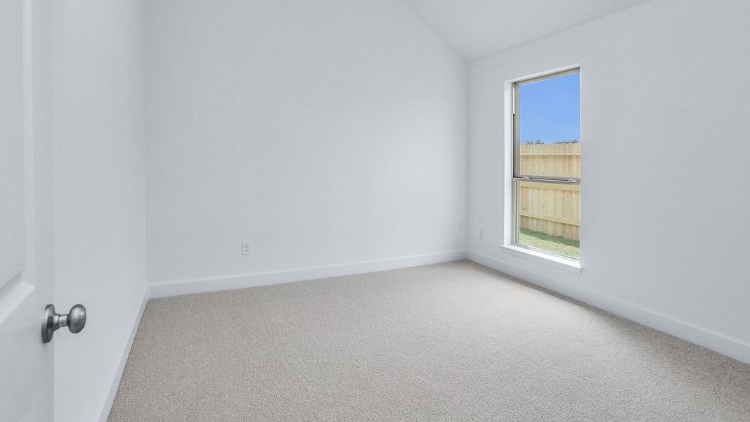 Representative unfurnished interior of a home built from the 2504W by Perry Homes in La Cima, San Marcos (Image 22).