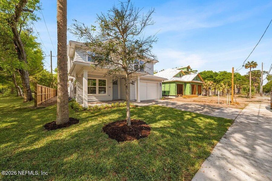 Exterior details and patio area of a home in , Atlantic Beach (Image 26).