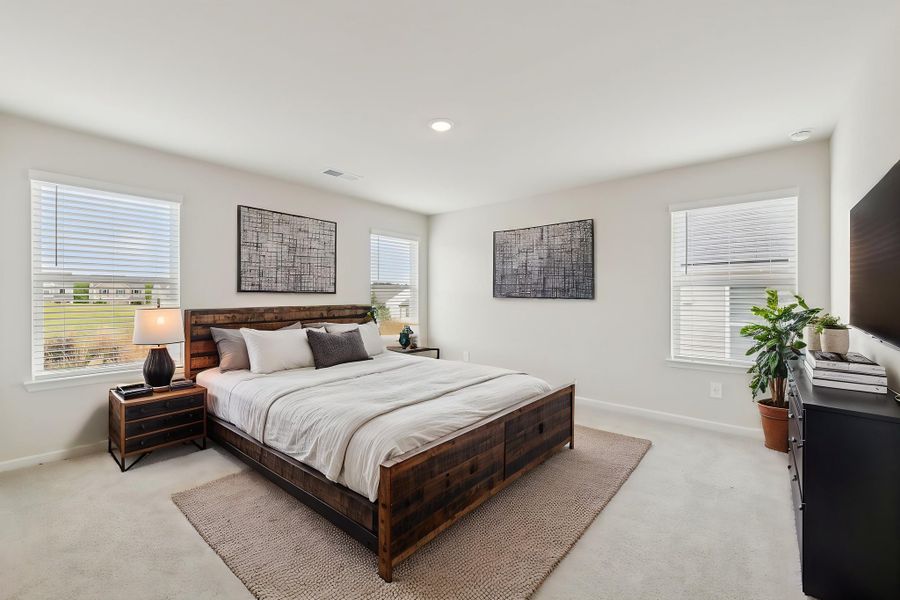 Furnished interior view inside a new home in Hawthorne Station, College Park (Image 7).