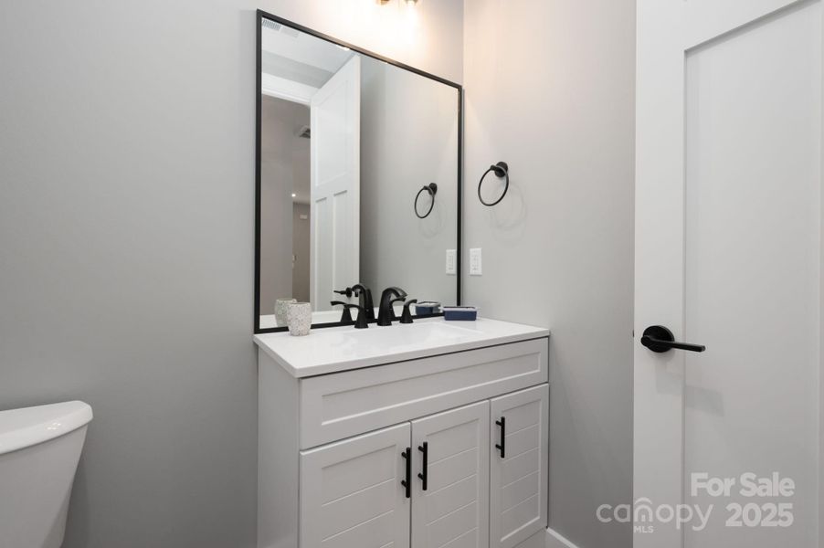 Powder Room On Main Level